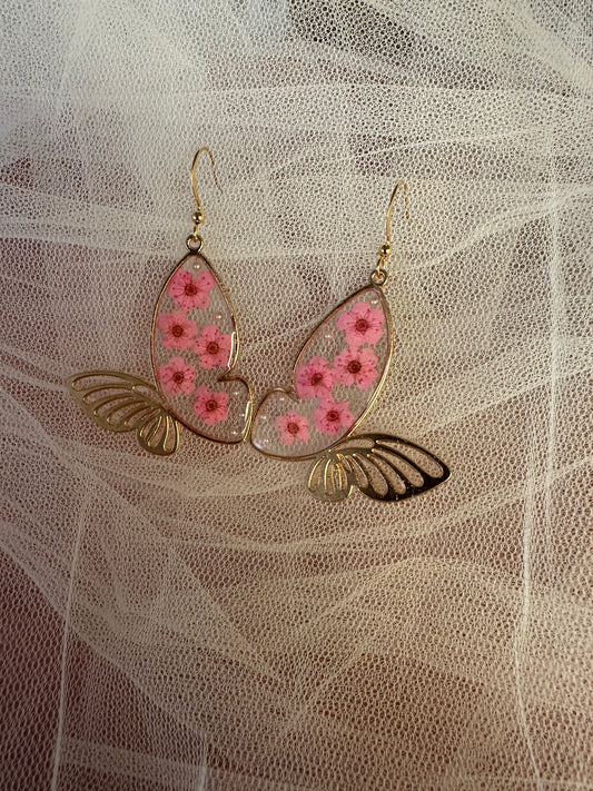 Butterfly earrings