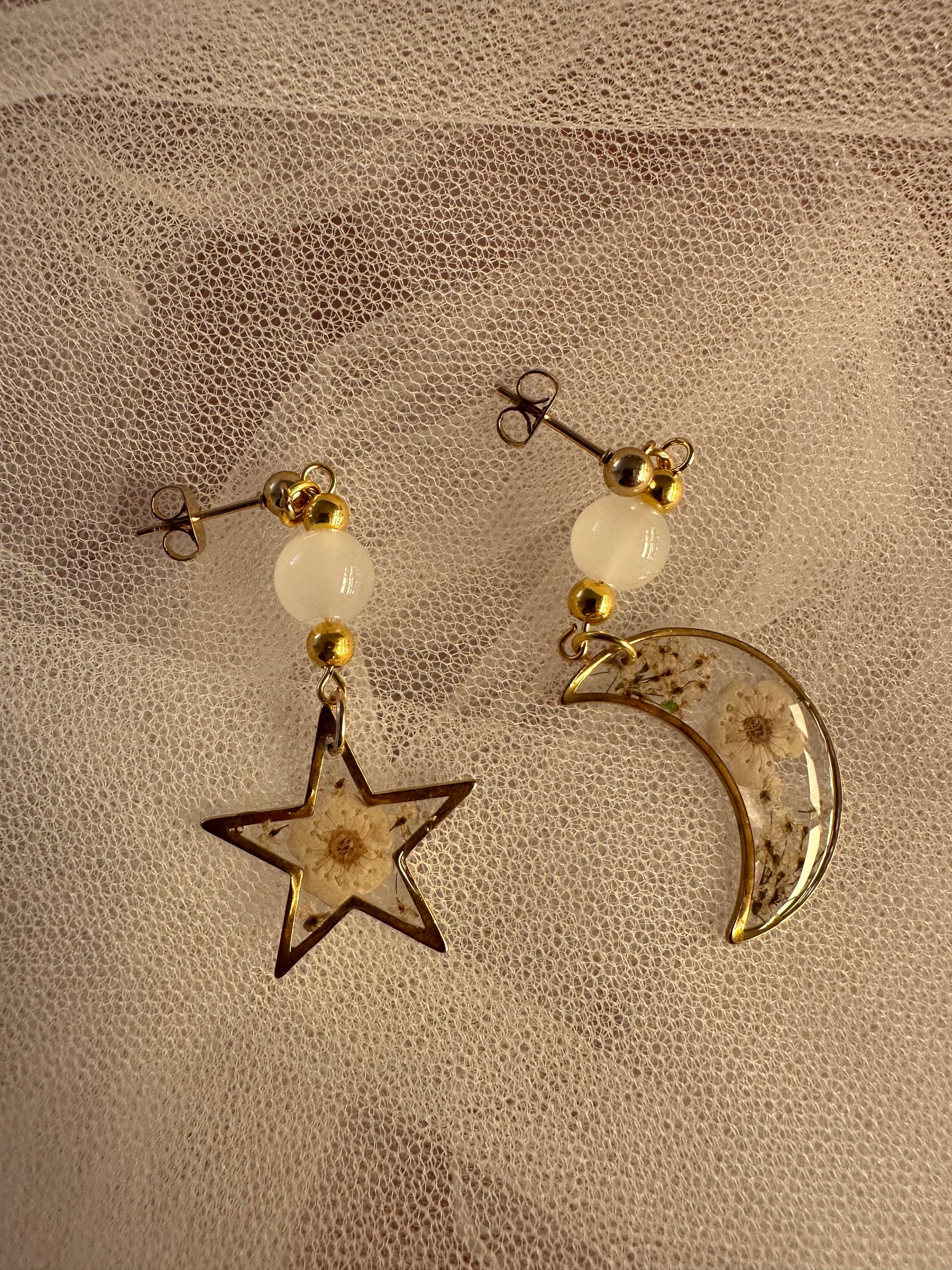 Moon & Star earrings